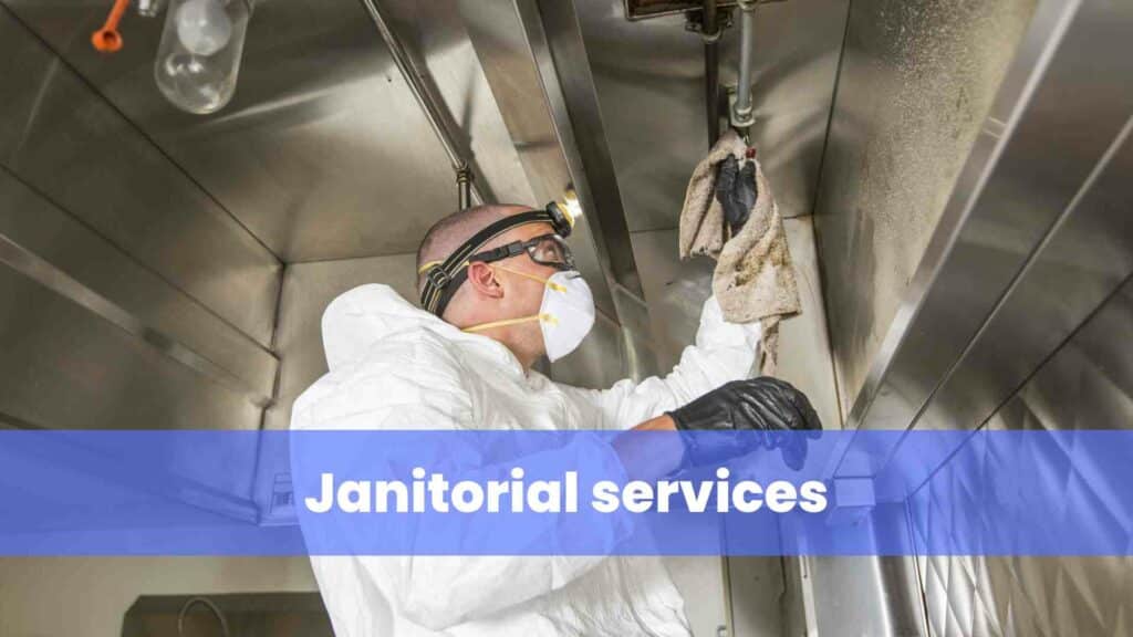 Janitorial services