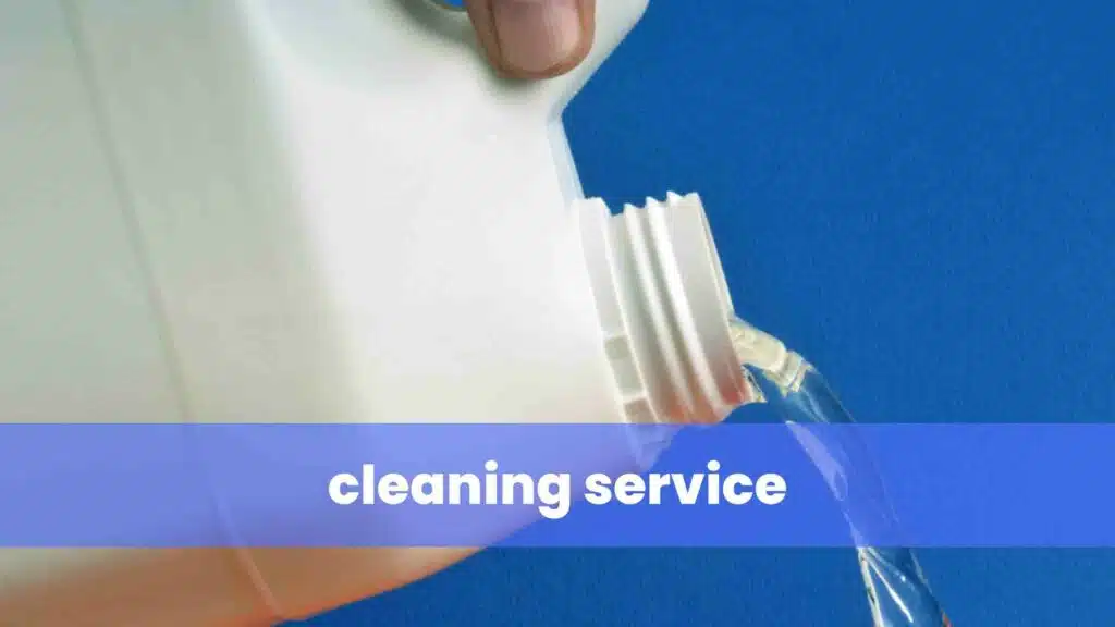 cleaning service