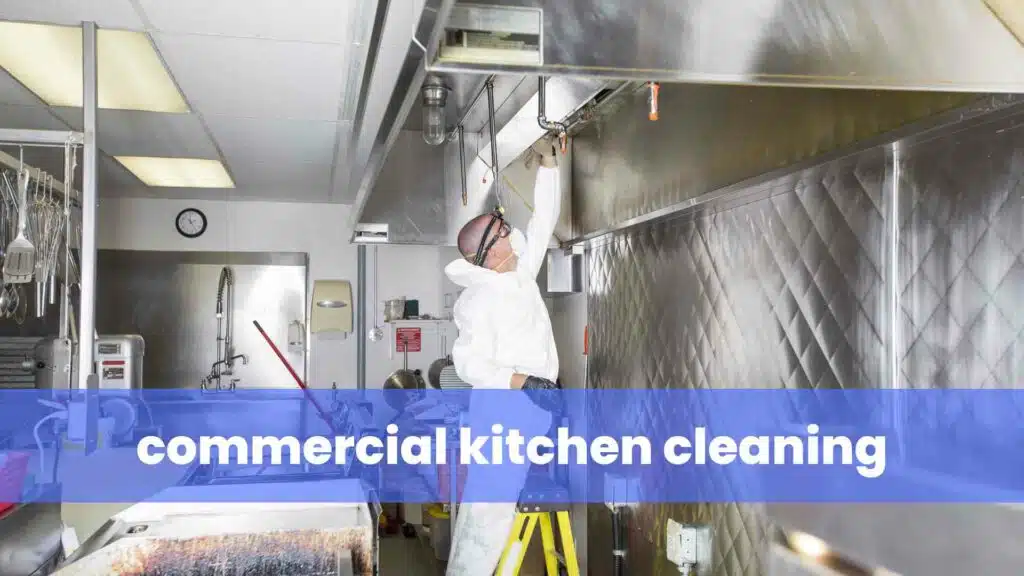 commercial kitchen cleaning