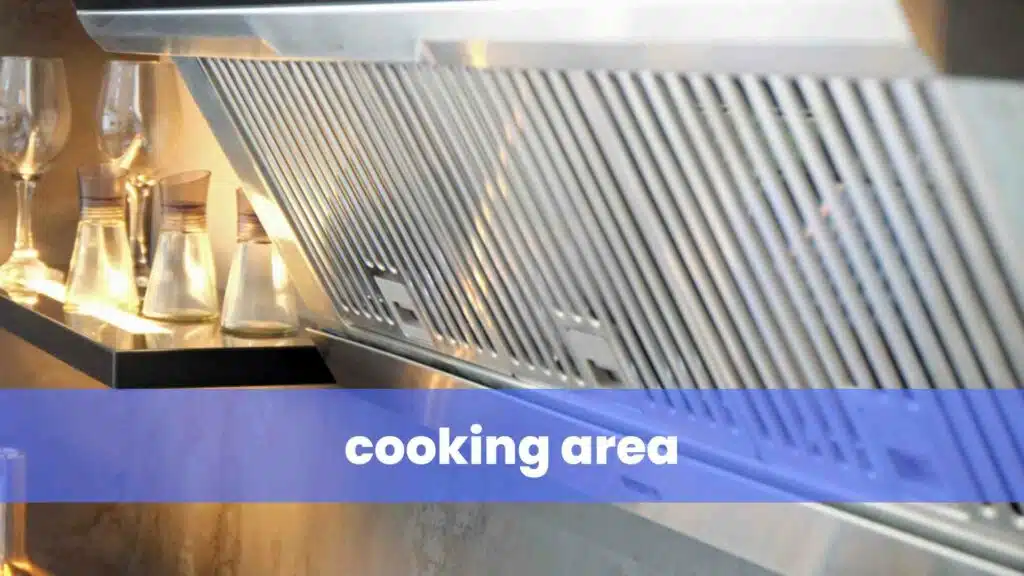 cooking area