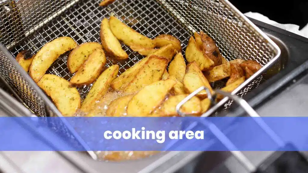 cooking area