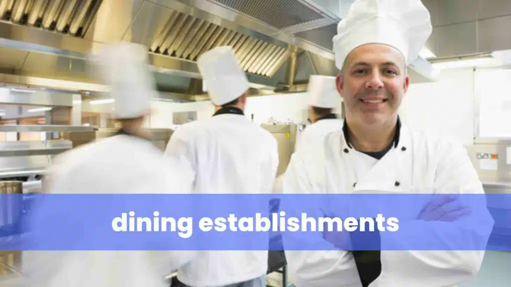 dining establishments